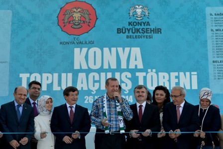 Başbakan Konya'da halka hitap etti
