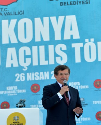 Konya toplu açılış töreni Davutoğlu'ndan önemli açıklamalar