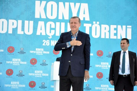 Başbakan Erdoğan Konya Ereğli'de halka seslendi