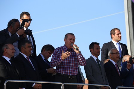 Başbakan Erdoğan Karaman'da