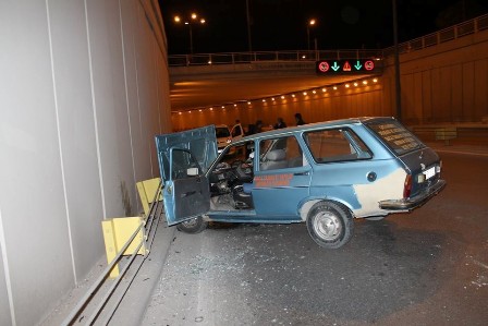 Konya'da trafik kazası: 1 yaralı