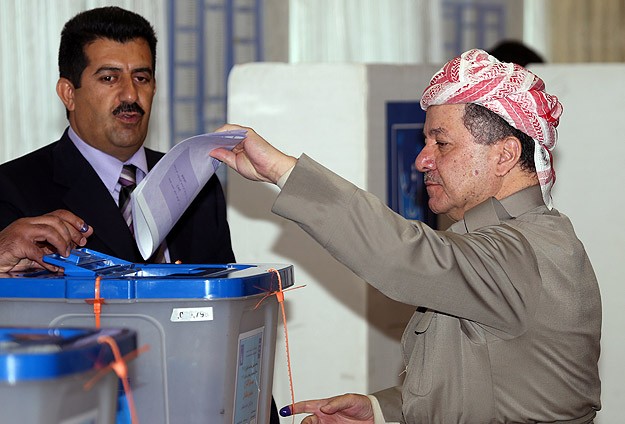 Barzani, oyunu kullandı