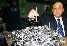 Bir motor supabı 37 ayrı tezgahta üretiliyor