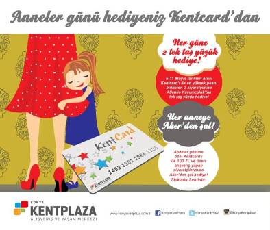 Kentplaza’dan annelere hediye yağmuru