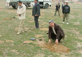 Kulu Belediyesi fidan dikiyor