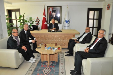 Spor Faaliyetleri Daire Başkanı Kalkan’dan Başkan Akkaya’ya Ziyaret