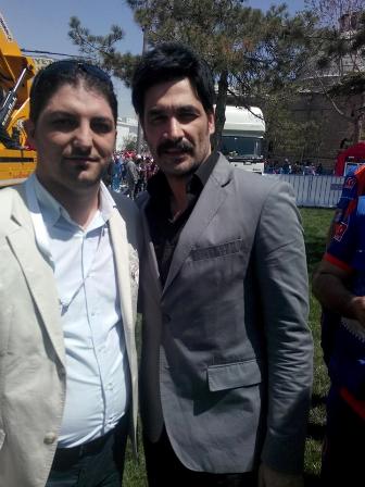 Uğur Işılak’la poz verdi