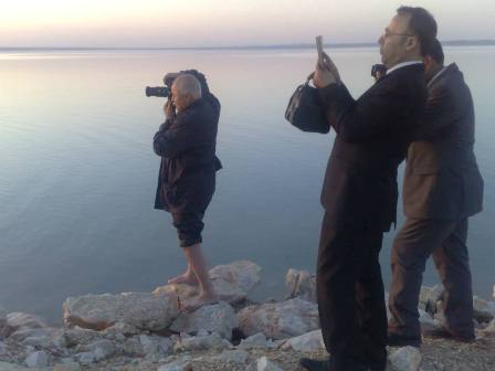 Vekil Kabakcı fotoğraf mesaisinde