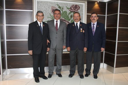 Muharip Gaziler hançerli'yi ziyaret etti