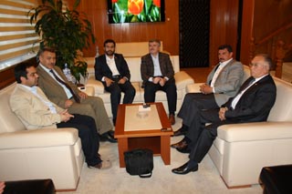 Konya Gazeteciler Cemiyeti'nden Akyürek'e ziyaret