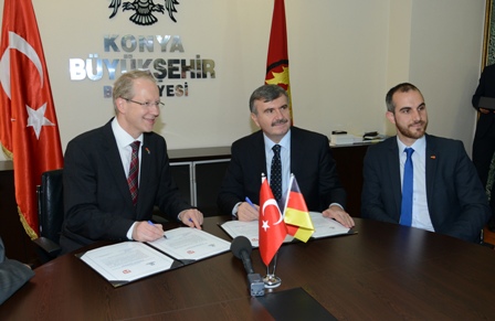 Konya-Hannover Kardeş Şehir Ön Protokolü İmzalandı
