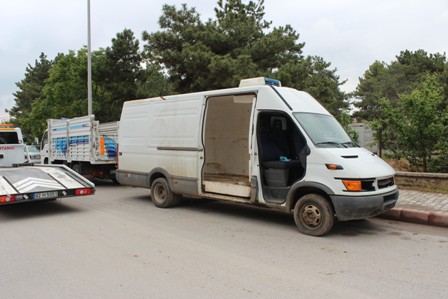 Konya'da terk edilmiş araç bulundu