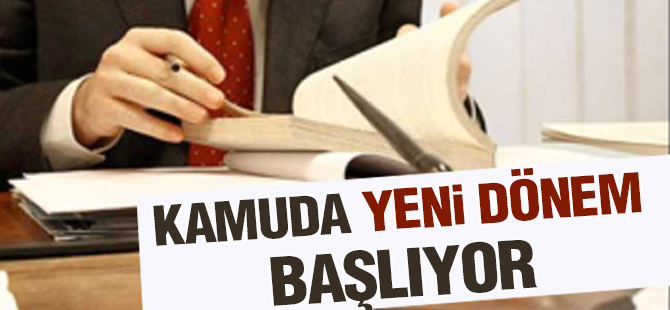 Kamuda 'yarım gün' çalışma dönemi başlıyor