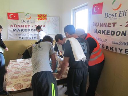 Makedonya’da 167 çocuk sünnet edildi