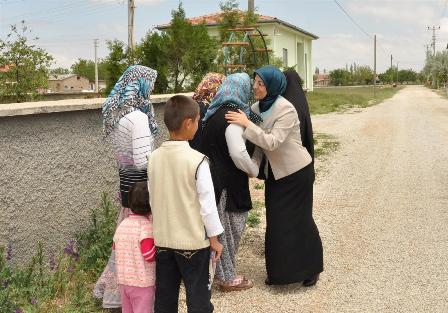 Meram Belediye Başkanı Fatma Toru kolları sıvadı