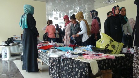 Cihanbeyli'de savaş ve mağdur ülke yetimleri yararına kermes