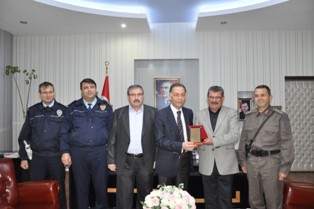 Akşehir’de yılın şoförüne plaket