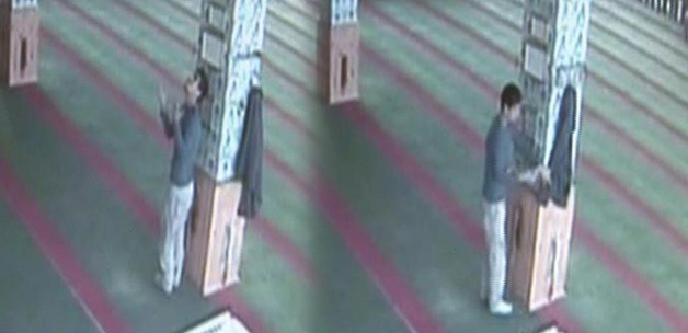 Önce çaldı sonra dua etti!