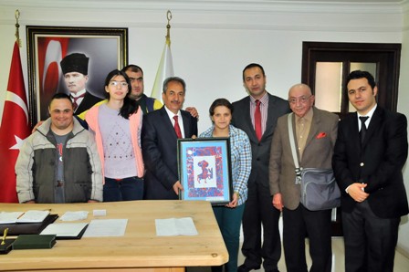 Nasreddin Hoca Özel Eğitim’den Başkan Akkaya’ya Ziyaret