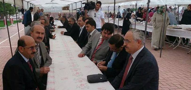 Müftü Akpınar, kermes açılışına katıldı