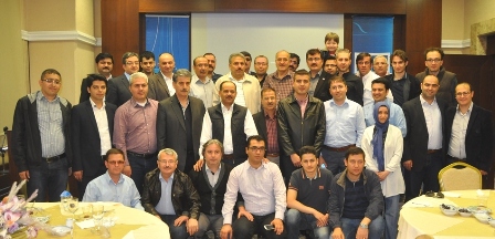 Karaman'a, veda yemeği