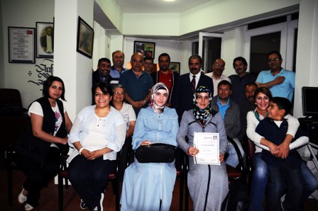 ANFODER'de sertifika töreni