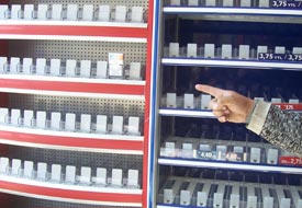 Hırsızlık yapmak isterken yakalandı