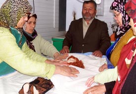 Kadınlar için cenaze yıkama kursu