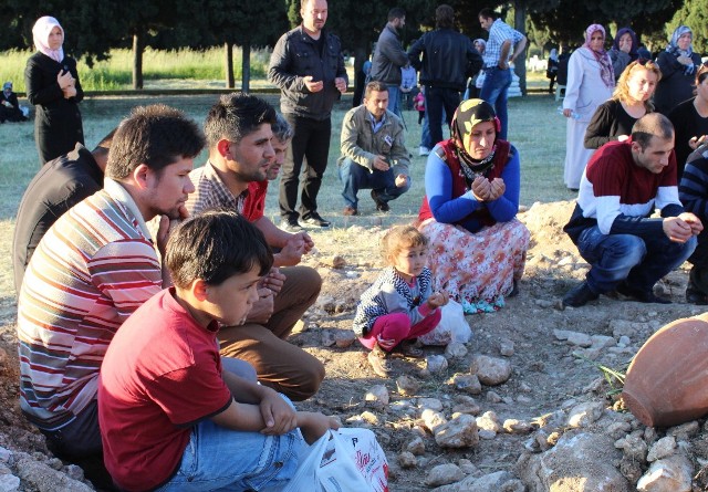 Soma'da dua zamanı...