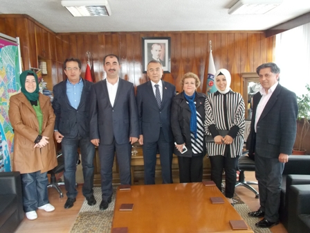 Karatay Kaymakamina ziyaret
