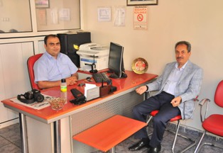 Aşkan Akkaya'dan Pervasız Gazetesi'ne Ziyaret