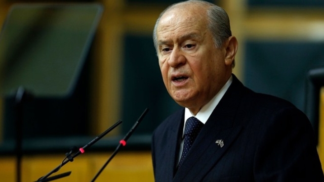 Bahçeli, grup toplantısında Taner Yıldız'a teşekkür etti