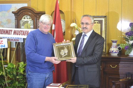 Faslı Öğrencilerden Müftülüğe ziyaret