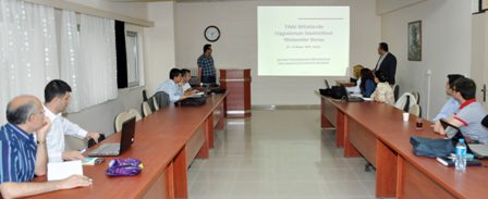 Tıbbi Araştırmalarda Uygulamalı İstatistiksel Yöntemler Kursu yapıldı