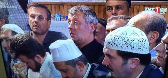 Metin Şentürk, Soma'da gözyaşı döktü