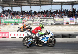 Motosiklette drag heyecanı Konya'da yaşanacak