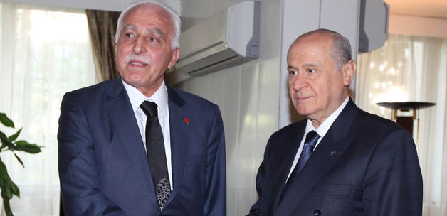 Bahçeli, Kamalak ile görüştü