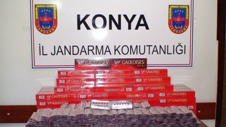 Ereğli'de ecstasy hap ve kaçak sigara ele geçirildi