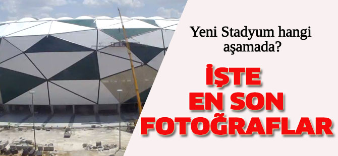 Konya Stadyum inşaatı hızla yükseliyor