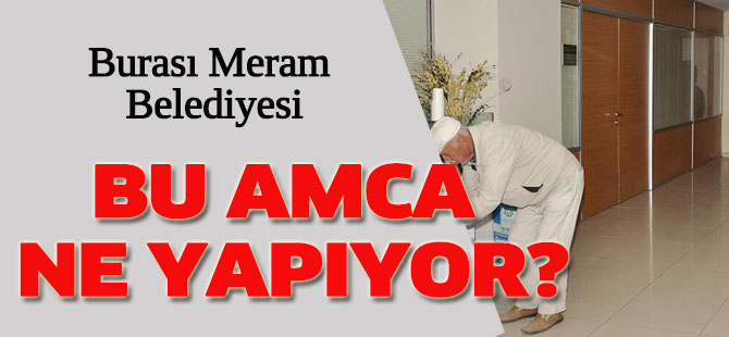 Meram Belediyesi'nden bir ilk