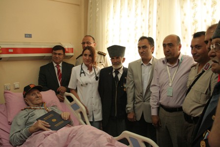 Beyşehirli Kore gazisine madalya