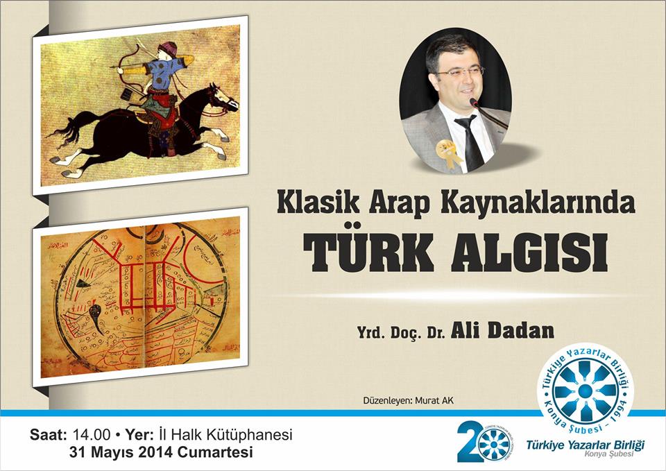 TYB Konya Şubesi'nde Ali Dadan konuşacak