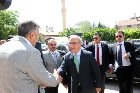 Ulaştırma, Denizcilik ve Haberleşme Bakanı Elvan Konya'da
