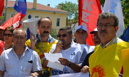 Bektaş 'Talana karşı nöbet sürüyor'