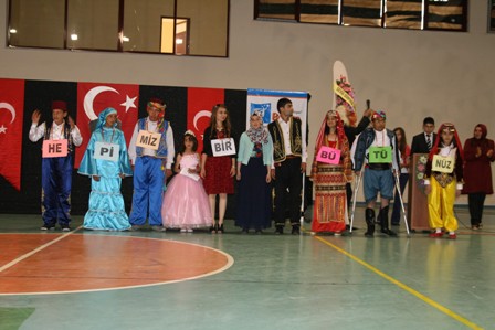 Engelli öğrenciler  şenliK yaptılar