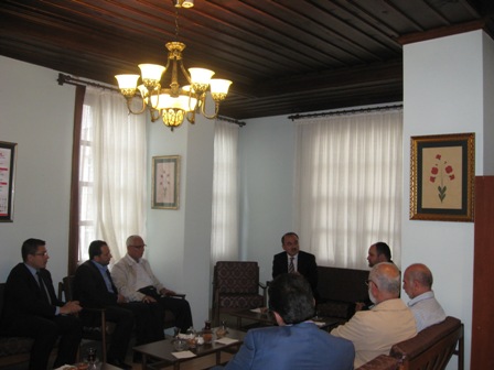 Vali Erol’dan TİMAV’a ziyaret