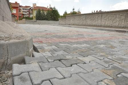 Meram'da parke çalışmaları tam gaz