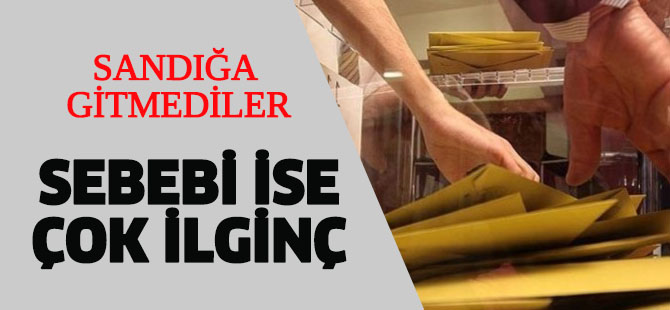 Kuşu Halkı Oy Kullanmak İçin Sandığa Gitmedi