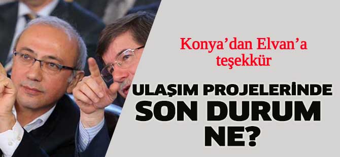 Konya’dan Elvan’a teşekkür !
