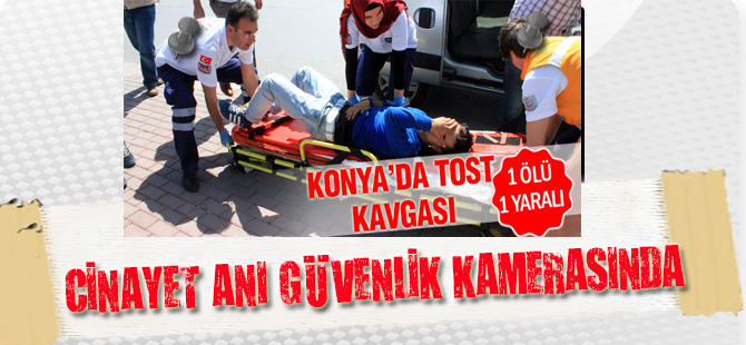 Cinayet anı güvenlik kamerasında